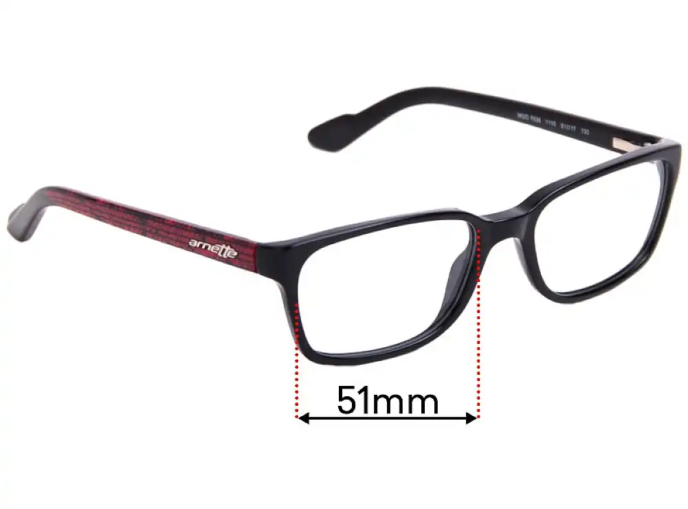 Arnette MOD 7036 Replacement Lenses 51mm Arnette MOD 7036 Replacement Lenses 51mm