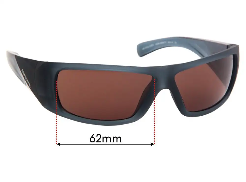 Sunglass Fix Lentilles de Remplacement pour Arnette Neuralyzer AN4286 - 62mm Wide Sunglass Fix Lentilles de Remplacement pour Arnette Neuralyzer AN4286 - 62mm Wide