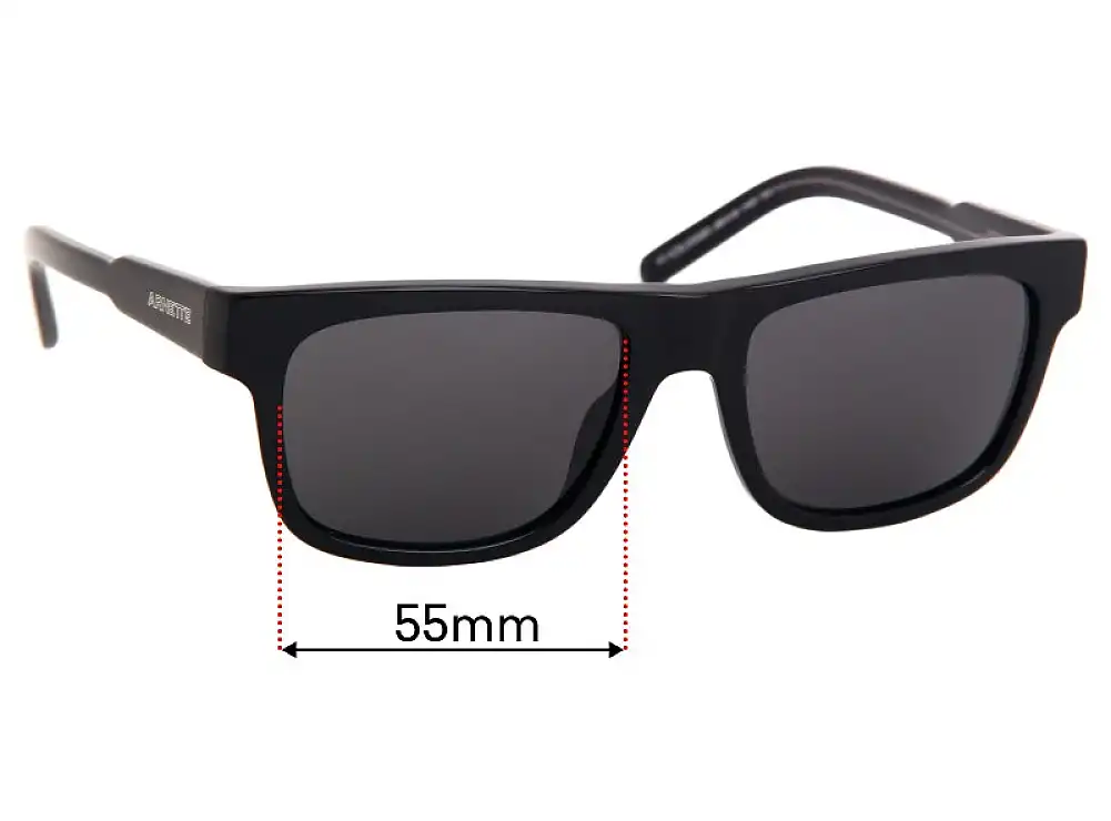 Sunglass Fix Lentilles de Remplacement pour Arnette Post Malone AN4279 - 55mm Wide Sunglass Fix Lentilles de Remplacement pour Arnette Post Malone AN4279 - 55mm Wide