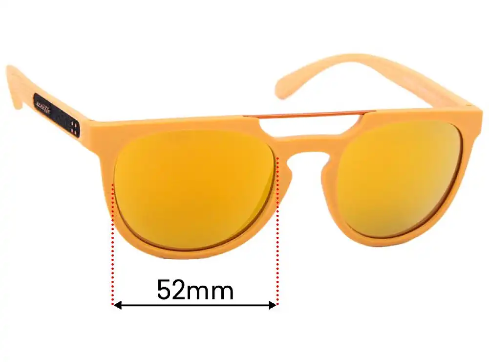 Sunglass Fix Lentilles de Remplacement pour Arnette Woodward 4237 - 52mm Wide Sunglass Fix Lentilles de Remplacement pour Arnette Woodward 4237 - 52mm Wide