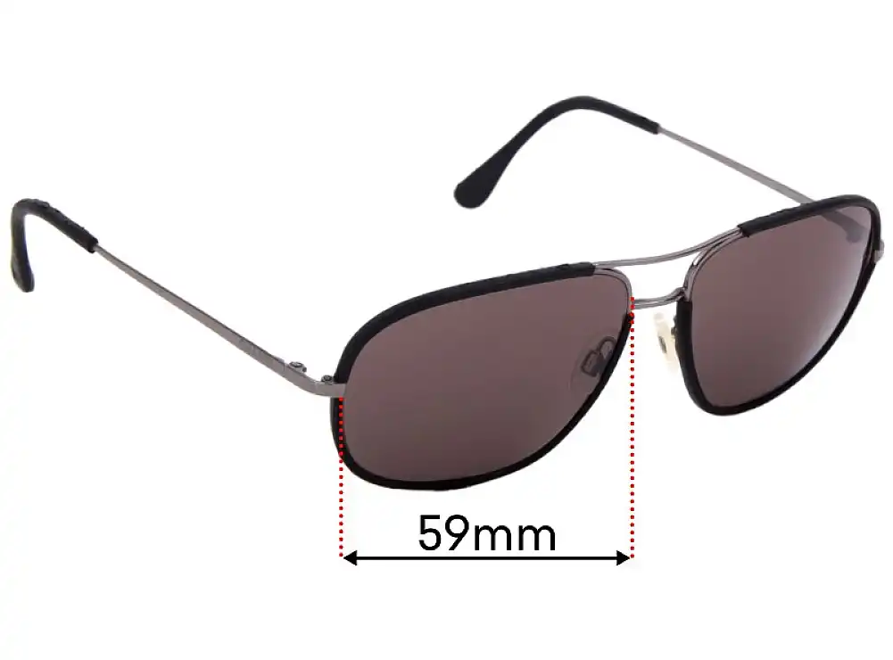Sunglass Fix Verres de Remplacement pour Chanel 4162-Q - 59mm Wide Sunglass Fix Verres de Remplacement pour Chanel 4162-Q - 59mm Wide
