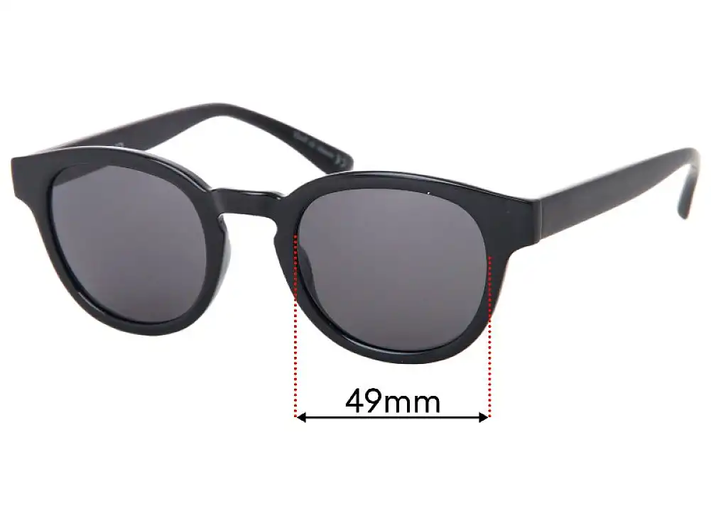 Sunglass Fix Verres de Remplacement pour Childe Errol - 49mm Wide Sunglass Fix Verres de Remplacement pour Childe Errol - 49mm Wide