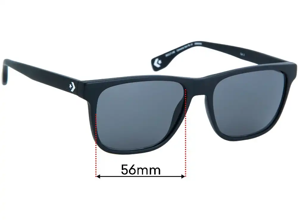 Sunglass Fix Verres de Remplacement pour Converse Sun Rx 14 - 56mm Wide Sunglass Fix Verres de Remplacement pour Converse Sun Rx 14 - 56mm Wide