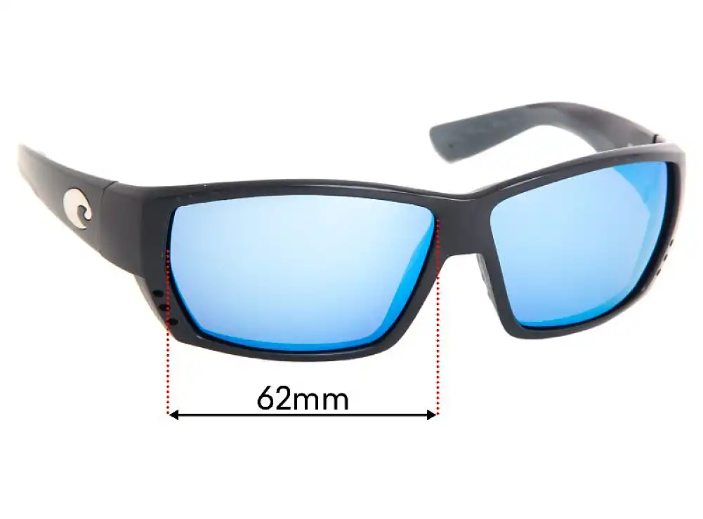 Costa Del Mar Tuna Alley Replacement Lenses 62mm Costa Del Mar Tuna Alley Replacement Lenses 62mm