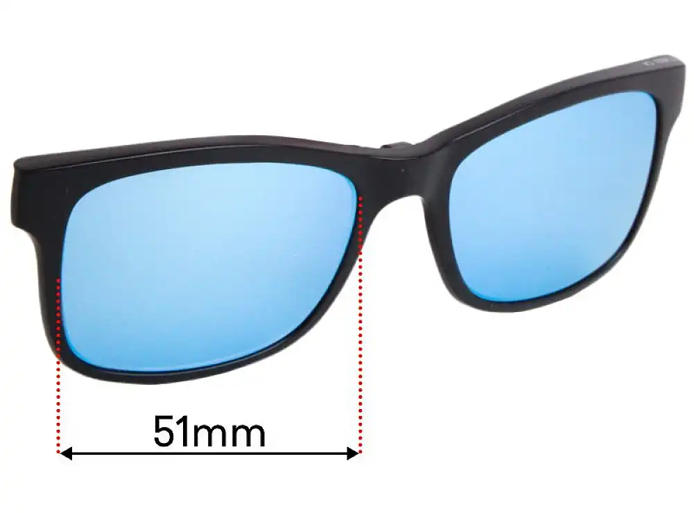 Sunglass Fix Verres de Remplacement pour Crack TJ003 Clip on - 51mm Wide Sunglass Fix Verres de Remplacement pour Crack TJ003 Clip on - 51mm Wide