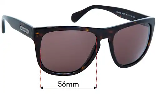 Sunglass Fix Lentilles de Remplacement pour Dolce & Gabbana DG4222 - 56mm Wide Dolce & Gabbana DG4222 Lentilles de Remplacement 56mm wide