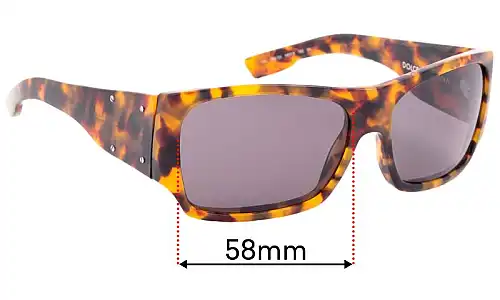 Sunglass Fix Lentilles de Remplacement pour Dolce & Gabbana DG4045 - 58mm Wide Dolce & Gabbana DG4045 Lentilles de Remplacement 58mm wide