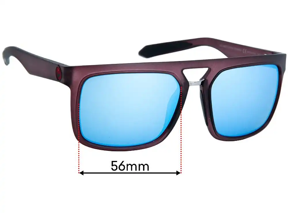 Sunglass Fix Lentilles de Remplacement pour Dragon Aflect - 56mm Wide Sunglass Fix Lentilles de Remplacement pour Dragon Aflect - 56mm Wide