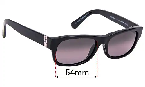 Sunglass Fix Lentilles de Remplacement pour Maui Jim MJ242 Dive Deep - 54mm Wide Maui Jim MJ242 Dive Deep Lentilles de Remplacement 54mm wide