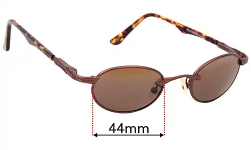 Sunglass Fix Verres de Remplacement pour Maui Jim MJ143 Tiny Bubbles - 44mm Wide Sunglass Fix Verres de Remplacement pour Maui Jim MJ143 Tiny Bubbles - 44mm Wide