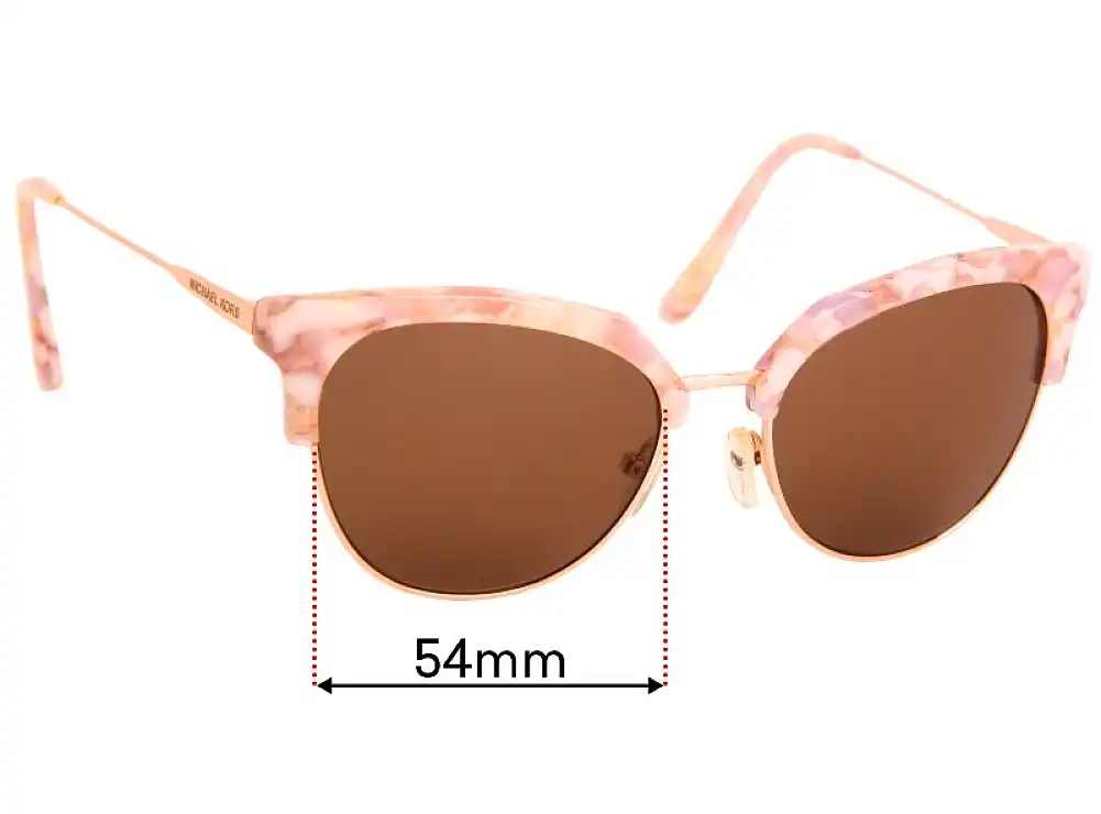 Sunglass Fix Verres de Remplacement pour Michael Kors MK1023 EVY - 56mm Wide Sunglass Fix Verres de Remplacement pour Michael Kors MK1023 EVY - 56mm Wide
