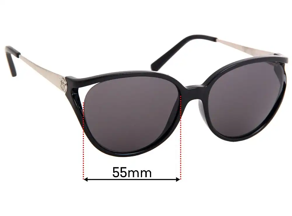 Sunglass Fix Verres de Remplacement pour Michael Kors MK2094 Santa Ana - 55mm Wide Sunglass Fix Verres de Remplacement pour Michael Kors MK2094 Santa Ana - 55mm Wide
