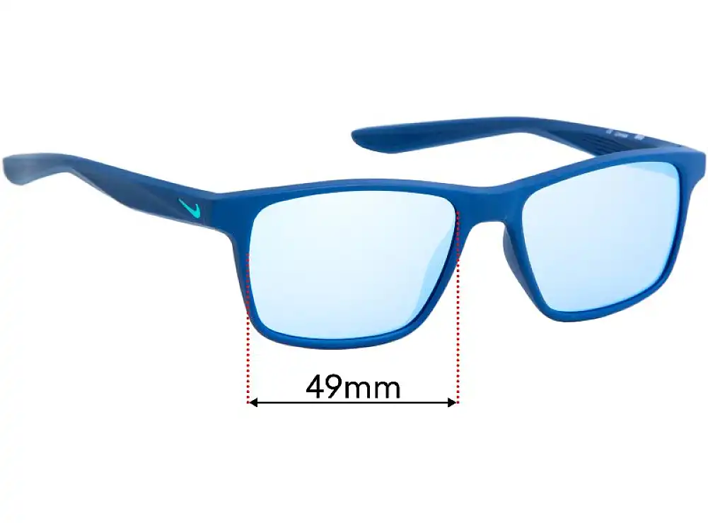 Sunglass Fix Lentilles de Remplacement pour Nike EV1160 Whiz - 49mm Wide Sunglass Fix Lentilles de Remplacement pour Nike EV1160 Whiz - 49mm Wide