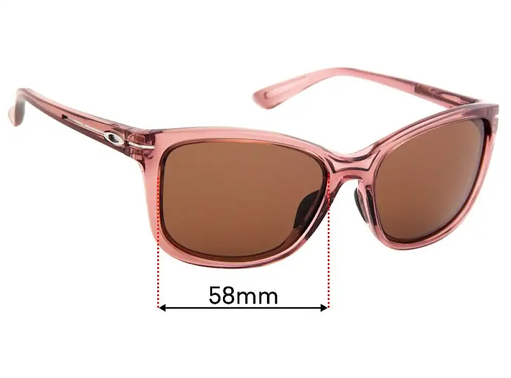 Sunglass Fix Verres de Remplacement pour Oakley Drop In OO9232 - 58mm Wide Sunglass Fix Verres de Remplacement pour Oakley Drop In OO9232 - 58mm Wide