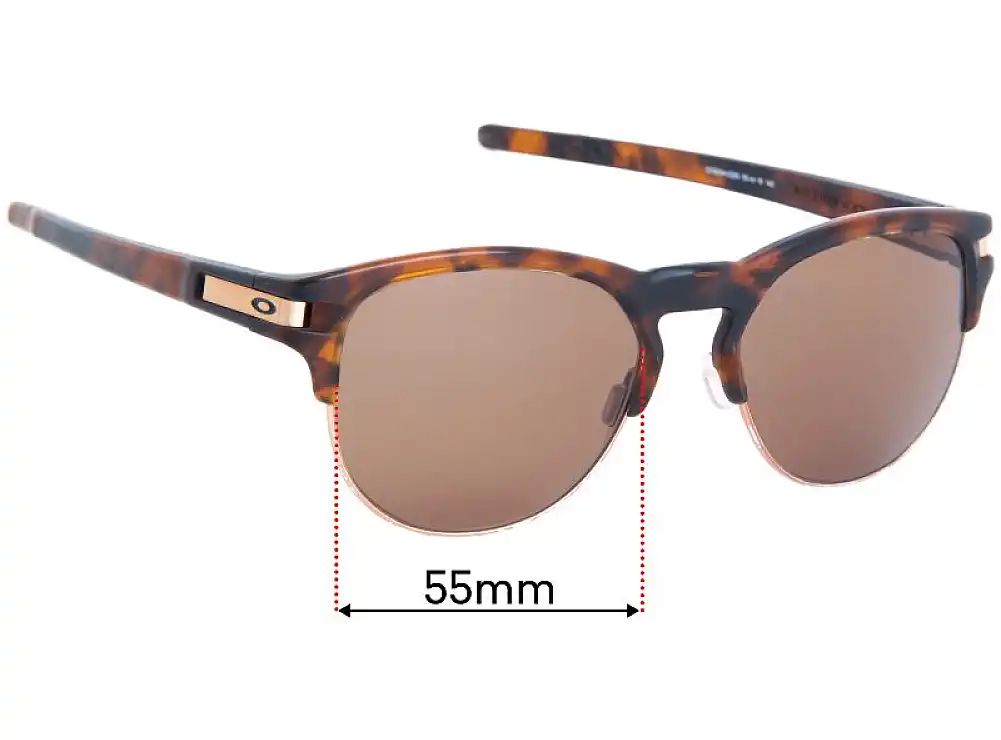 Sunglass Fix Lentilles de Remplacement pour Oakley Latch Key OO9394 - 55mm Wide Sunglass Fix Lentilles de Remplacement pour Oakley Latch Key OO9394 - 55mm Wide