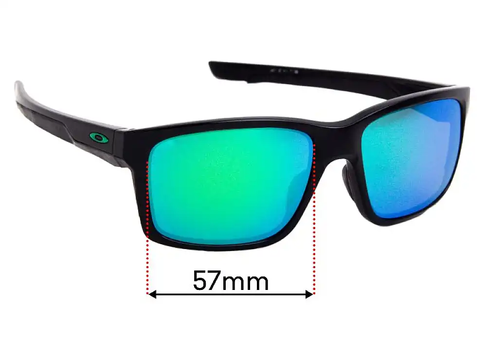 Sunglass Fix Lentilles de Remplacement pour Oakley Mainlink OO9264 - 57mm Wide Sunglass Fix Lentilles de Remplacement pour Oakley Mainlink OO9264 - 57mm Wide