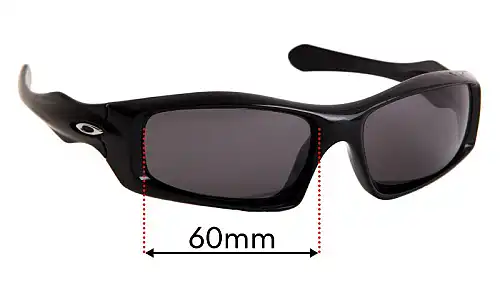 Sunglass Fix Lentilles de Remplacement pour Oakley Monster Pup OO9029 - 60mm Wide Oakley Monster Pup OO9029 Lentilles de Remplacement 60mm wide