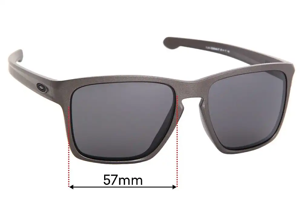 Sunglass Fix Lentilles de Remplacement pour Oakley Sliver XL OO9346 (Asian Fit) - 57mm Wide Sunglass Fix Lentilles de Remplacement pour Oakley Sliver XL OO9346 (Asian Fit) - 57mm Wide