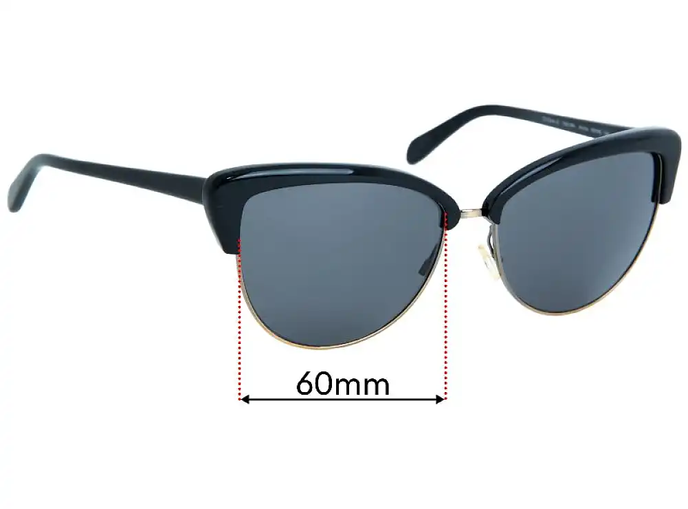 Sunglass Fix Lentilles de Remplacement pour Oliver Peoples Alisha OV5244-S - 60mm Wide Sunglass Fix Lentilles de Remplacement pour Oliver Peoples Alisha OV5244-S - 60mm Wide