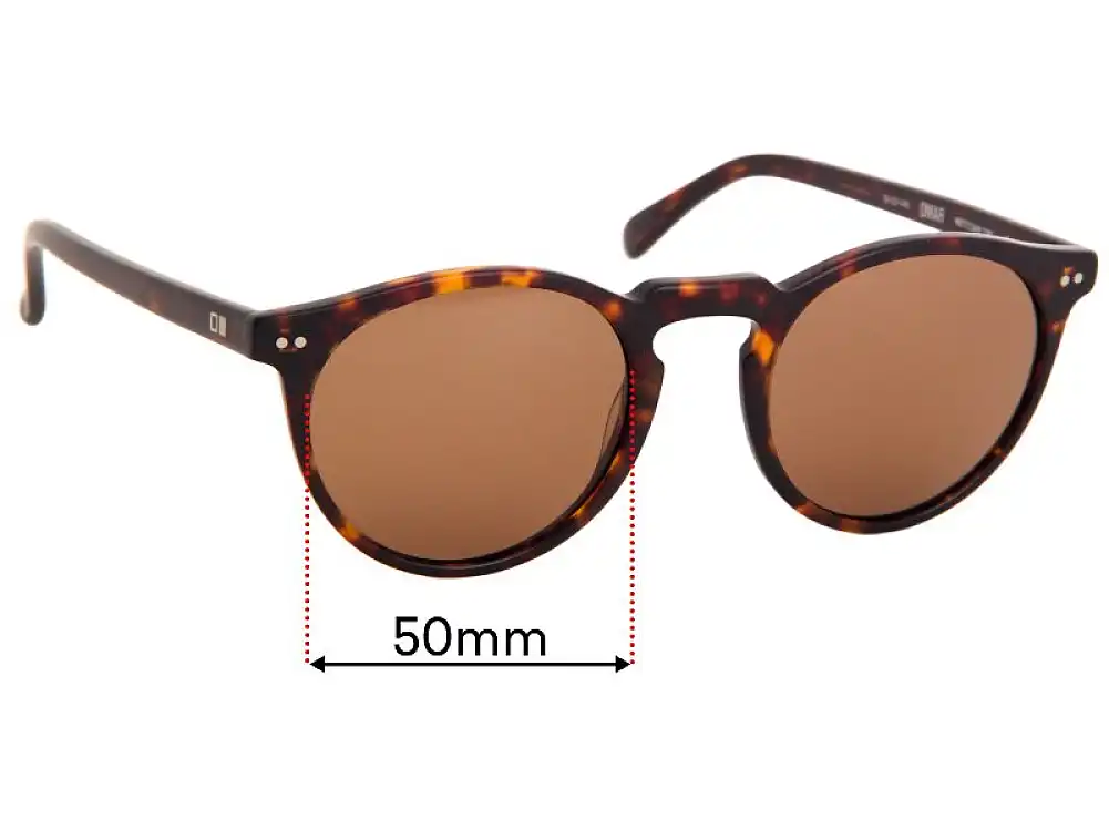 Sunglass Fix Verres de Remplacement pour Otis Omar - 50mm Wide Sunglass Fix Verres de Remplacement pour Otis Omar - 50mm Wide