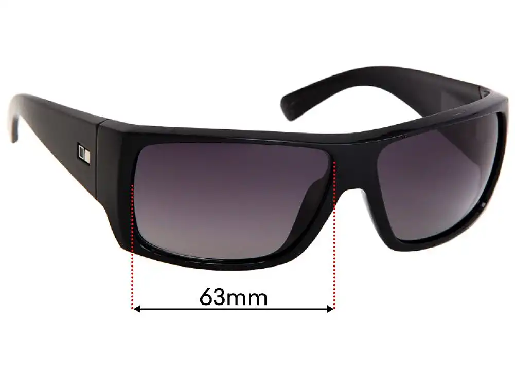Sunglass Fix Verres de Remplacement pour Otis The Insider - 63mm Wide Sunglass Fix Verres de Remplacement pour Otis The Insider - 63mm Wide