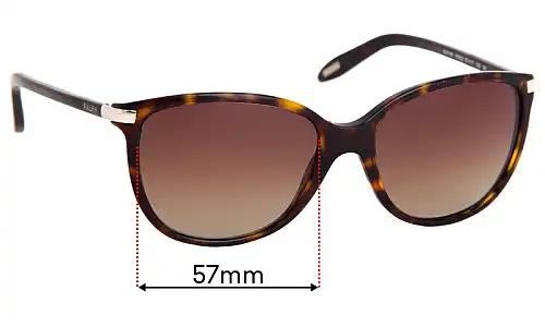 Sunglass Fix Lentilles de Remplacement pour Polo RA 5160 - 57mm Wide Polo RA 5160 Lentilles de Remplacement 57mm wide