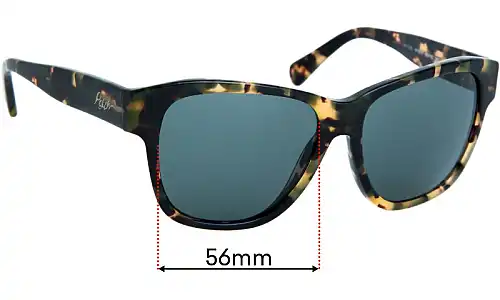 Sunglass Fix Lentilles de Remplacement pour Polo RA 5226 - 56mm Wide Polo RA 5226 Lentilles de Remplacement 56mm wide