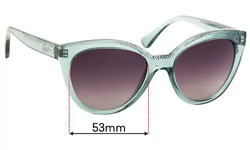 Sunglass Fix Lentilles de Remplacement pour Polo RA 5260 - 53mm Wide Polo RA 5260 Lentilles de Remplacement 53mm wide