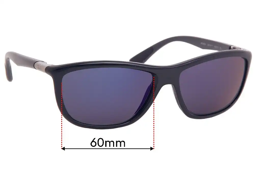 Sunglass Fix Lentilles de Remplacement pour Ray-Ban RB8351 - 60mm Wide Sunglass Fix Lentilles de Remplacement pour Ray-Ban RB8351 - 60mm Wide