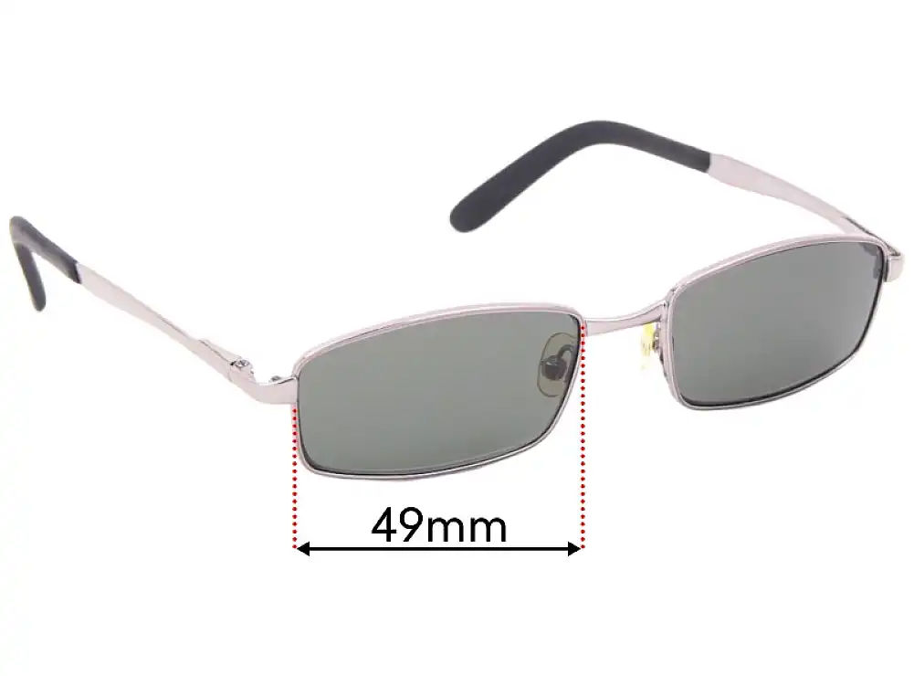 Sunglass Fix Lentilles de Remplacement pour Ray Ban RJ9504-S - 49mm Wide Sunglass Fix Lentilles de Remplacement pour Ray Ban RJ9504-S - 49mm Wide