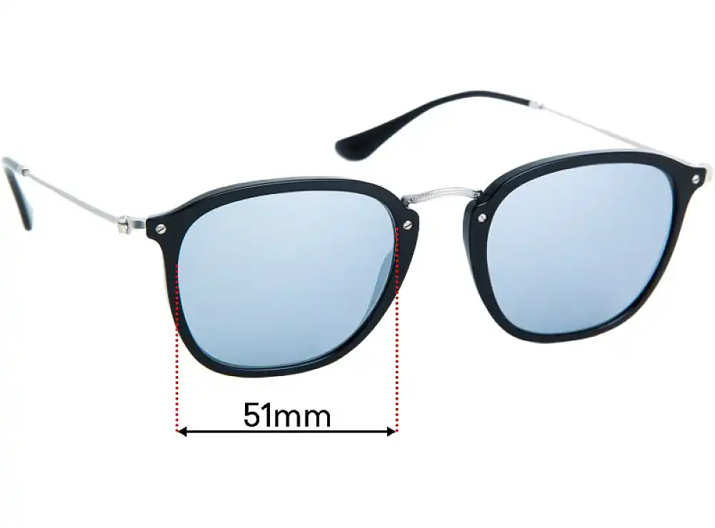 Sunglass Fix Verres de Remplacement pour Ray-Ban RB2448-N - 51mm Wide Sunglass Fix Verres de Remplacement pour Ray-Ban RB2448-N - 51mm Wide