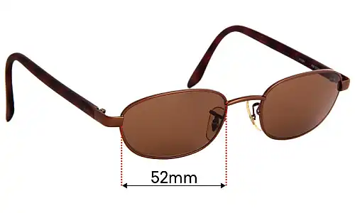 Sunglass Fix Verres de Remplacement pour Ray-Ban RB3009 - 52mm Wide Sunglass Fix Verres de Remplacement pour Ray-Ban RB3009 - 52mm Wide