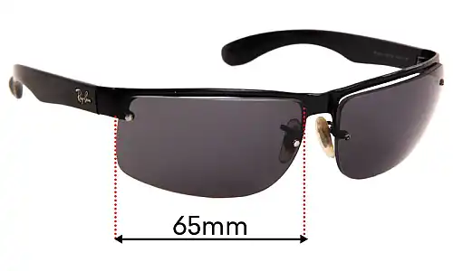 Sunglass Fix Verres de Remplacement pour Ray-Ban RB3403 - 65mm Wide Sunglass Fix Verres de Remplacement pour Ray-Ban RB3403 - 65mm Wide