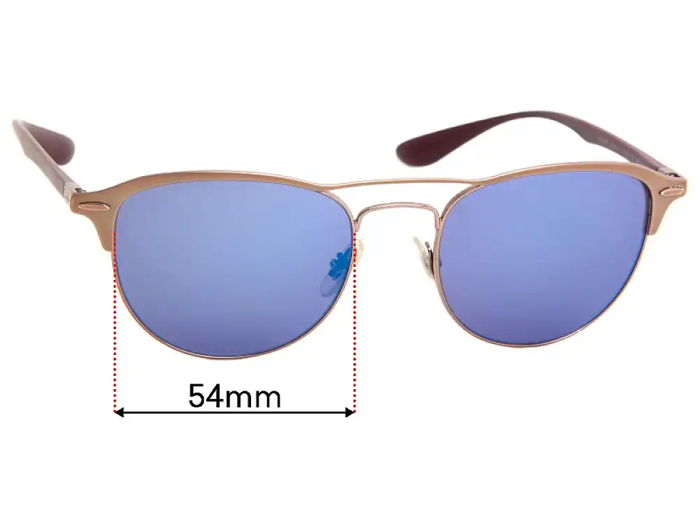 Sunglass Fix Verres de Remplacement pour Ray-Ban RB3596 - 54mm Wide Sunglass Fix Verres de Remplacement pour Ray-Ban RB3596 - 54mm Wide