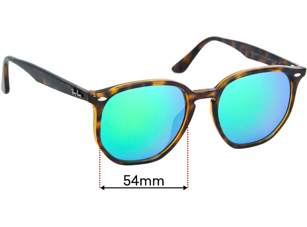 Sunglass Fix Lentilles de Remplacement pour Ray-Ban RB4306-F - 54mm Wide Sunglass Fix Lentilles de Remplacement pour Ray-Ban RB4306-F - 54mm Wide