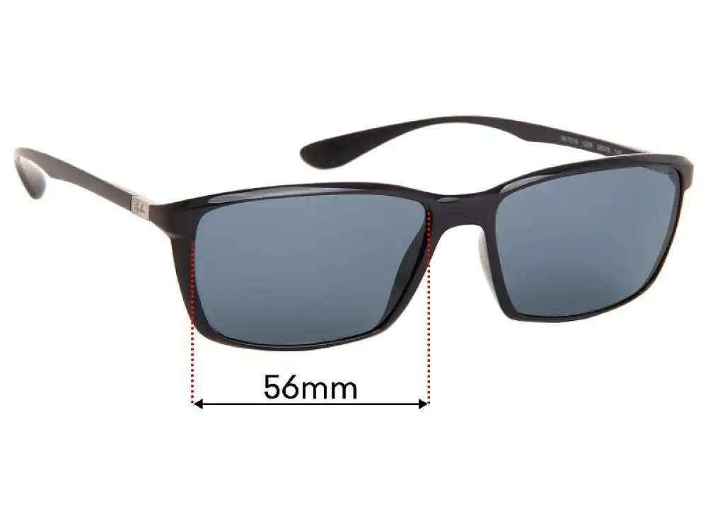 Sunglass Fix Lentilles de Remplacement pour Ray-Ban RB7018 Liteforce - 56mm Wide Sunglass Fix Lentilles de Remplacement pour Ray-Ban RB7018 Liteforce - 56mm Wide