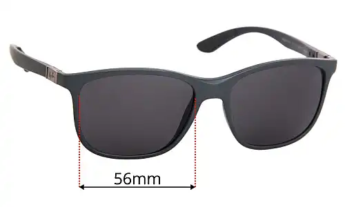 Sunglass Fix Verres de Remplacement pour Ray-Ban RB4330-CH - 56mm Wide Ray-Ban RB4330-CH Verres de Remplacement 56mm wide