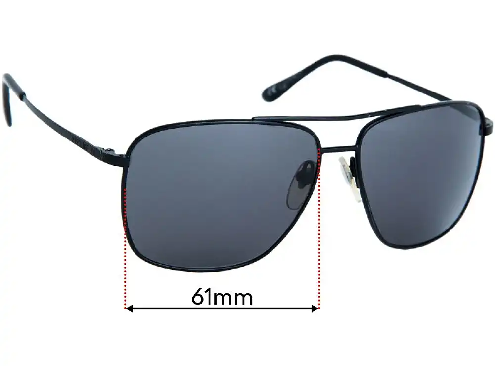 Sunglass Fix Verres de Remplacement pour Serengeti Navigator - 61mm Wide Sunglass Fix Verres de Remplacement pour Serengeti Navigator - 61mm Wide