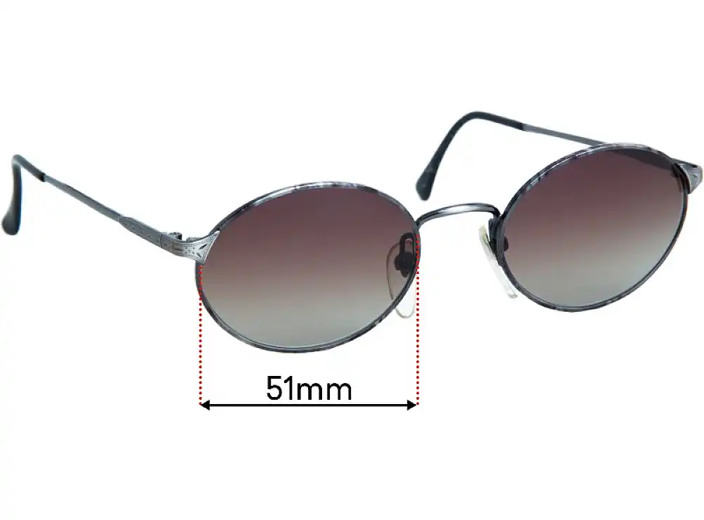 Sunglass Fix Verres de Remplacement pour Serengeti Drivers 5463V - 51mm Wide Sunglass Fix Verres de Remplacement pour Serengeti Drivers 5463V - 51mm Wide