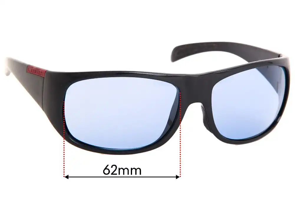 Sunglass Fix Verres de Remplacement pour Serengeti Mente - 62mm Wide Sunglass Fix Verres de Remplacement pour Serengeti Mente - 62mm Wide