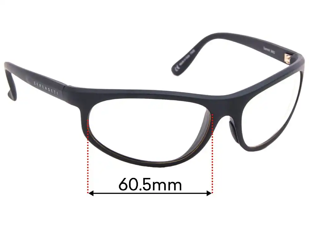 Sunglass Fix Lentilles de Remplacement pour Serengeti Summit - 60mm Wide Sunglass Fix Lentilles de Remplacement pour Serengeti Summit - 60mm Wide