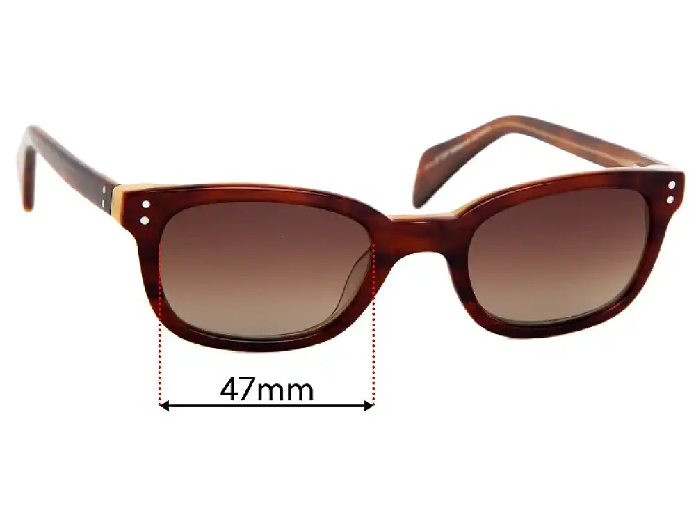 Sunglass Fix Verres de Remplacement pour Specsavers Melbourne - 57mm Wide Sunglass Fix Verres de Remplacement pour Specsavers Melbourne - 57mm Wide