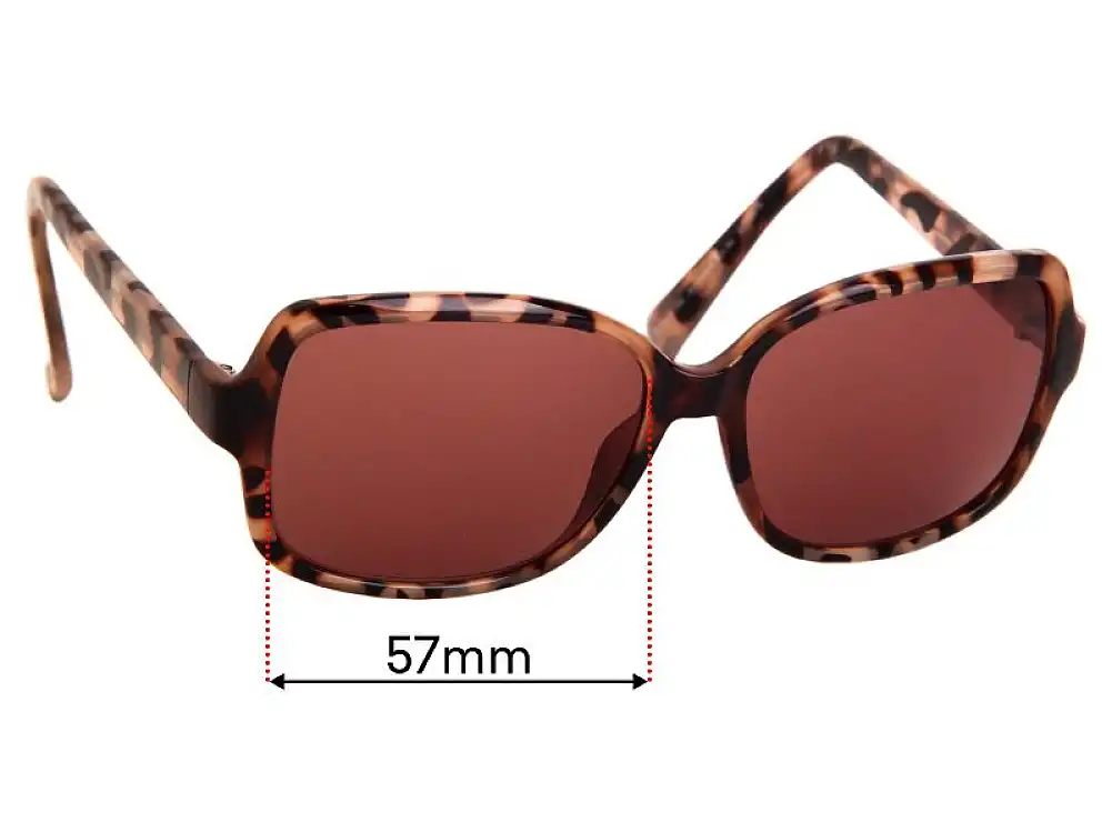 Sunglass Fix Verres de Remplacement pour Specsavers Stormness Sun Rx - 57mm Wide Sunglass Fix Verres de Remplacement pour Specsavers Stormness Sun Rx - 57mm Wide