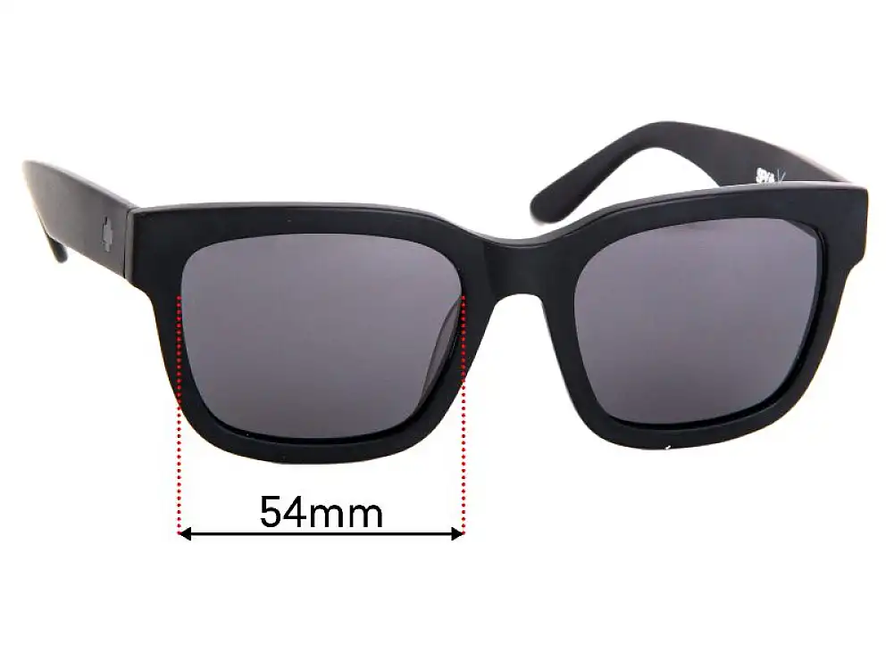 Sunglass Fix Verres de Remplacement pour Spy Optic Trancas - 54mm Wide Sunglass Fix Verres de Remplacement pour Spy Optic Trancas - 54mm Wide