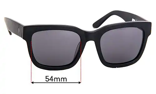 Sunglass Fix Verres de Remplacement pour Spy Optic Trancas - 54mm Wide Sunglass Fix Verres de Remplacement pour Spy Optic Trancas - 54mm Wide