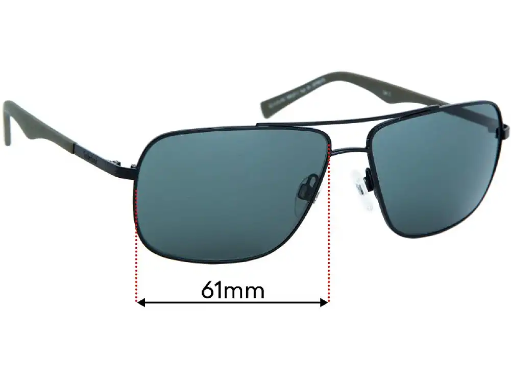 Sunglass Fix Verres de Remplacement pour Timberland TB9107 Sun RX - 61mm Wide Sunglass Fix Verres de Remplacement pour Timberland TB9107 Sun RX - 61mm Wide