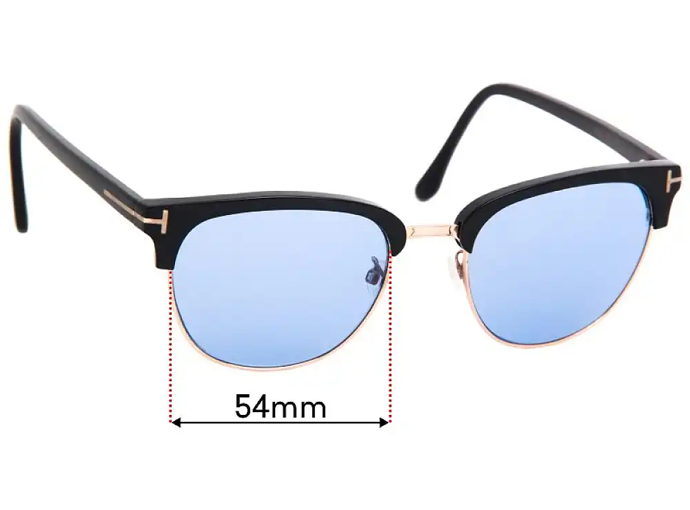 Sunglass Fix Verres de Remplacement pour Tom Ford TF482-D - 54mm Wide Sunglass Fix Verres de Remplacement pour Tom Ford TF482-D - 54mm Wide
