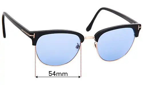 Sunglass Fix Verres de Remplacement pour Tom Ford TF482-D - 54mm Wide Sunglass Fix Verres de Remplacement pour Tom Ford TF482-D - 54mm Wide