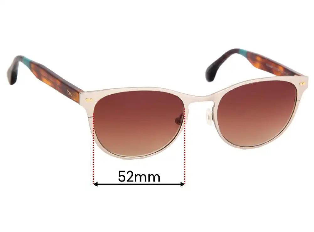 Sunglass Fix Lentilles de Remplacement pour Toms Clementine - 52mm Wide Sunglass Fix Lentilles de Remplacement pour Toms Clementine - 52mm Wide