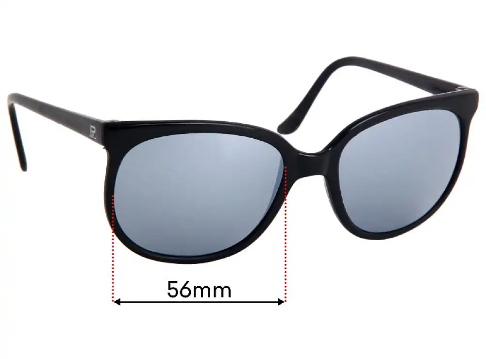 Sunglass Fix Verres de Remplacement pour Vuarnet Pouilloux 002 - 56mm Wide Sunglass Fix Verres de Remplacement pour Vuarnet Pouilloux 002 - 56mm Wide